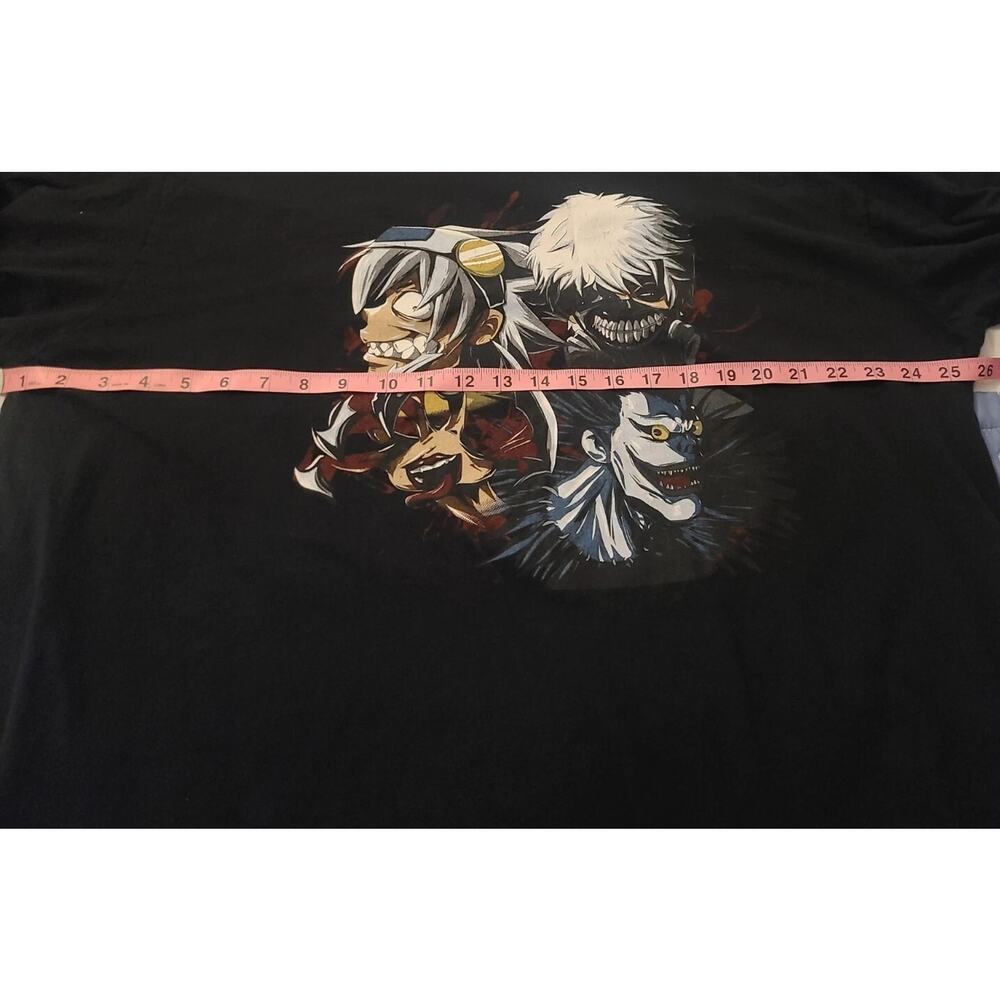 Black Death Note Ryuk Graphic T Shirt Black Men's Size XL Tee - Picture 6 of 6